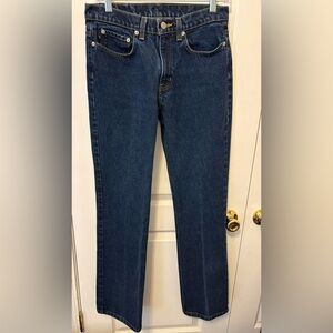Ralph Lauren Dark Blue Boot Cut Jeans